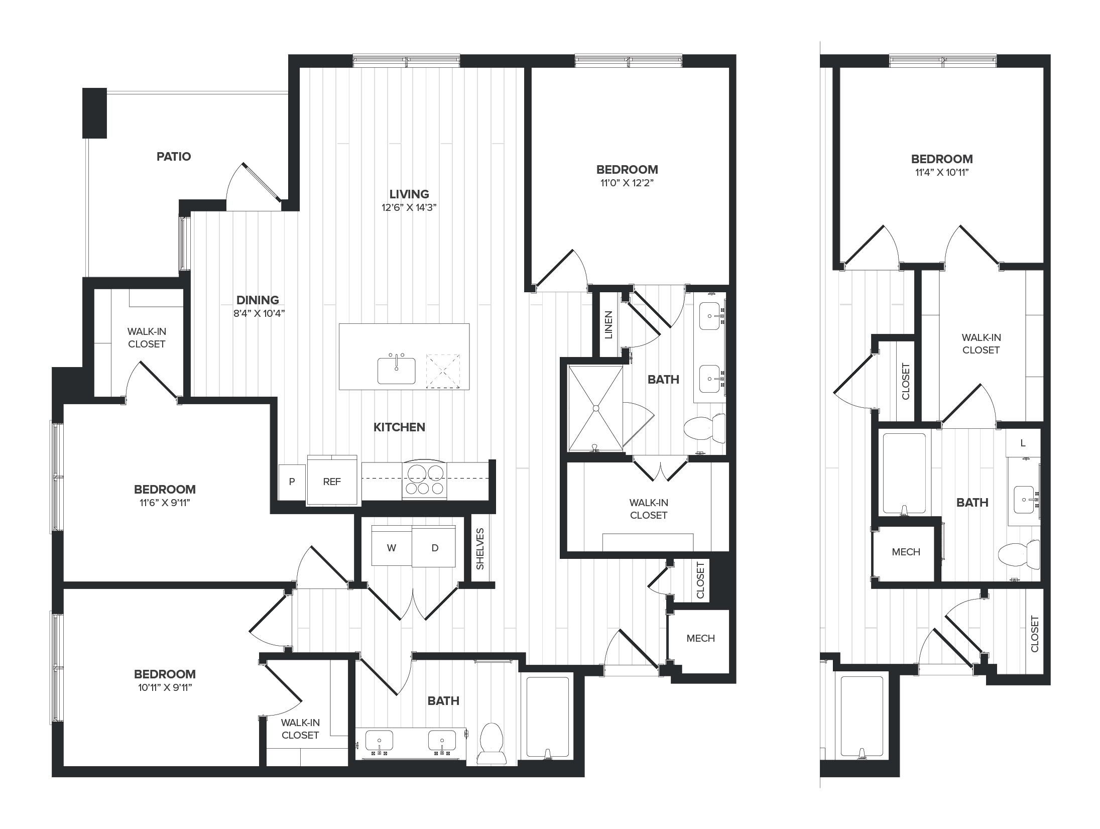 Floor Plan Image of Apartment Apt 05-210